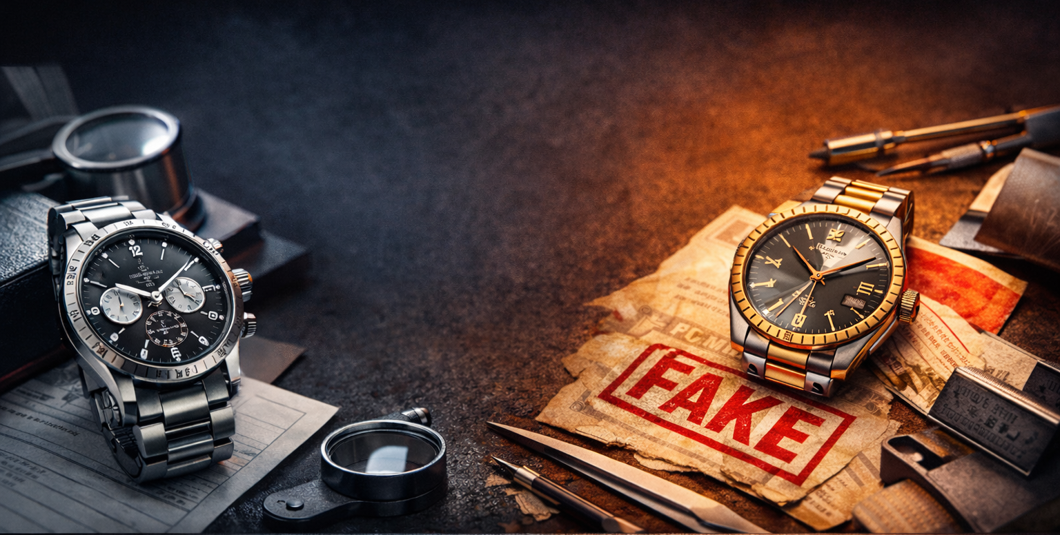 როგორ გავარჩიოთ ორიგინალი საათი ყალბისგან – 5 მთავარი ნიშანი