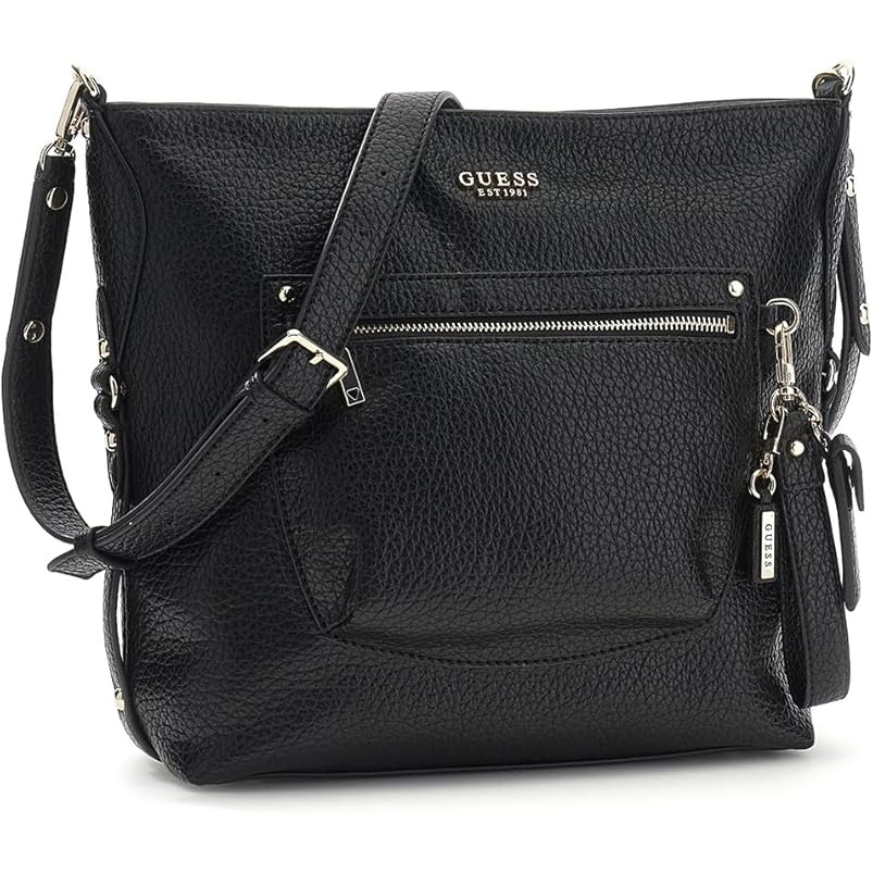 GUESS Kamryn ტყავის ქალის ჩანთა