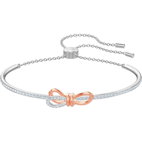 Swarovski Lifelong Bow ქალის სამაჯური კრისტალებით